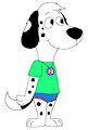 Nelson the Dog in Hanna Barbera Style