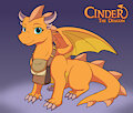 Dragon Kingdom of Wrenly - Cinder by Yipthecoyotepup