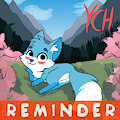 Sakura and Mountains YCH reminder