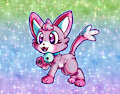 Pink Sugar Rubbercat