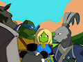 TMNT 2K3 -Welcome to my world- by VioletHamatoUtrom2003