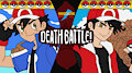 DEATH BATTLE - Ash VS Red by Minochu96