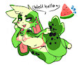 Mellon Bunny! by NickyNazu