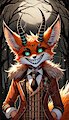 Demon fox avatar by shinibofox