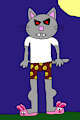 Daniel The Werecat in Leo San Juan's Sleepwear 2023 by MabelTheToysLover