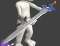 Gatomon and Master Sword