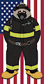 Furs Across America - Firefighter Sabastian Hudson (Commission) by GRemy