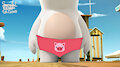 Rabbid with Pig's Speedo - Edition