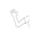 waving hand - quick animation practice