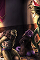 Legend of Ahya: Broken Empires Back Cover - By Ruolina