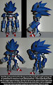 Mecha Sonic Mk 2 custom