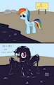 Rainbow dash tar dip