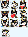 Phantom Telegram Stickers (YCH)