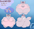 Luizalotte ref sheet by Arakasa