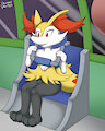 Braixen's Space Pod (Commission)