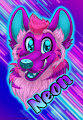 Neon Badge