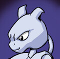 Gluttonous Anime Mewtwo