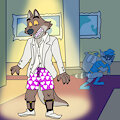 UNDERWEAR DAY 2024 #2: Mr. Wolf and Sly Cooper