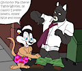 UNDERWEAR DAY 2024 #10: Pepe le Pew and John Blacksad by TexasKingoftheGeeks