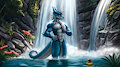 waterfall YCH for Arcalis !!! by Bzew