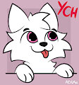 Peeking sticker YCH