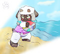 Beach Wooloo -By HangyakuNeko-