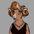 Sarah colored sketch by OpossumTypewriter