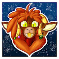 Festive Ram Headshot by Khenlos