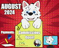 Commissions Open - AUGUST 2024! ALL MONTH