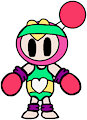 Pretty Bomberman Aerobics Costume by DemonFuego48