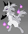 White Lucario Mightyena