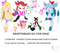 (Adoptables oc) for sale