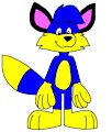 Alex the Fox without Cap and Clothes