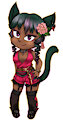 Commission - Chibi Miqo'te