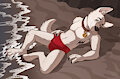 Bolt on the Beach by TorbiWusky