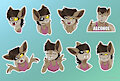 [C] Stickers Sanya 2/2