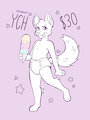 Babyfur Ice Cream YCH by sillypawsies