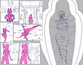 Animation Unlimited ych "Mummification for the sarcophagus"