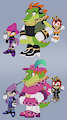 R63 Chaotix and Orderix by Itoruna