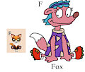 Sheila in F is for Fox of Animal Alphabet #1 by KiffAndFriends