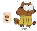 Seth in F is for Fox of Animal Alphabet #1