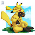 Pikachu Kigu by Nievaris