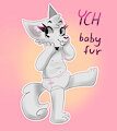 ych baby fur +animation by mintynqq