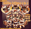 Sweet Drinks adopt collection #4 The Kittens Triplets (CLOSE!!)