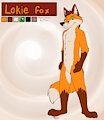 Lokie - personal character ref sheet