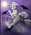 ych halloween animated witch by mintynqq