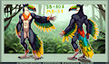 Toucan beefy boy adopt (closed) !!! by Bzew