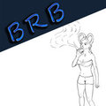 BRB Smoke Break Sketch