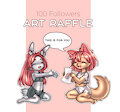 100 Followers Art Raffle ❤️ by Eastanaris17