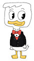 Huey Duck in his Tuxedo Suit